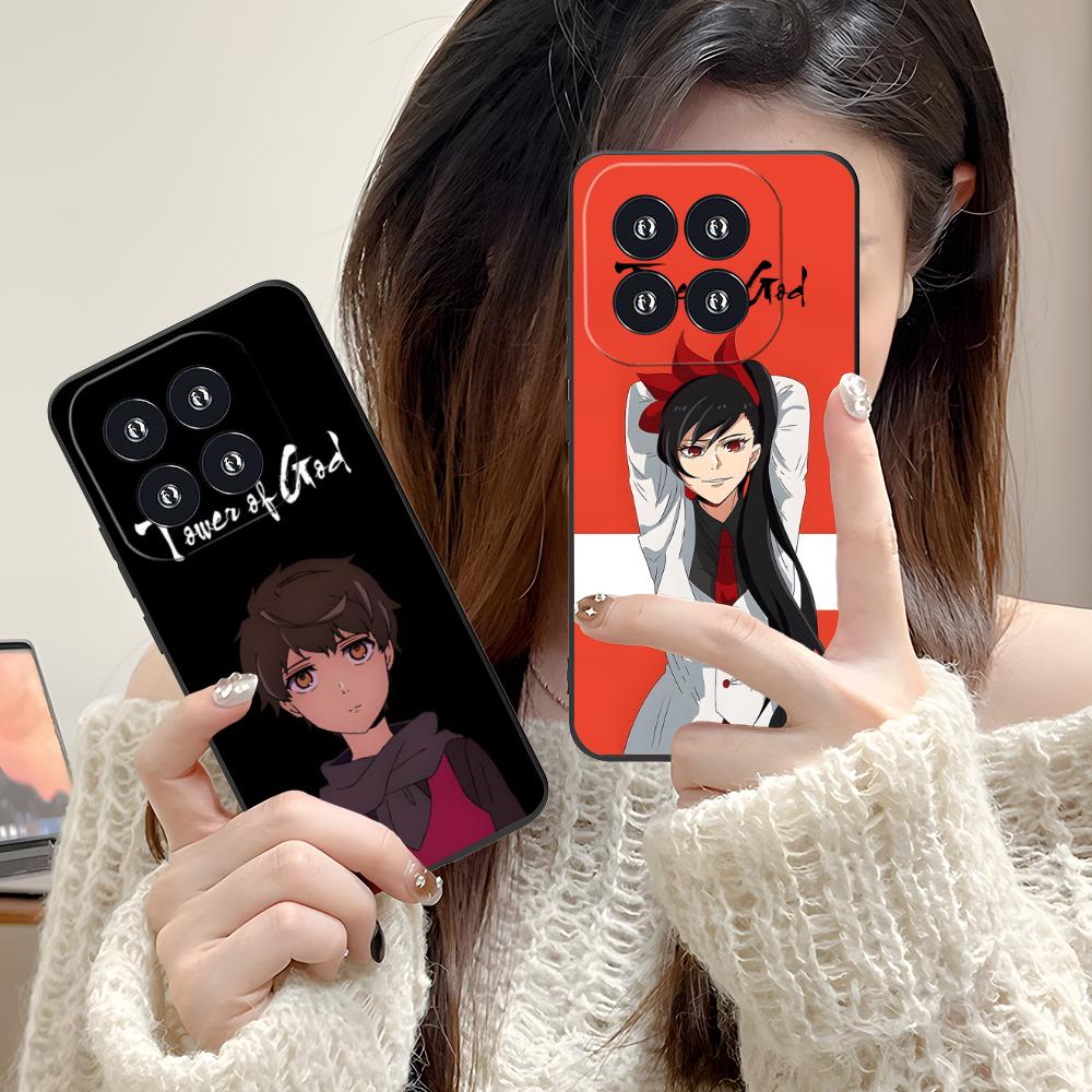 Anime Game Tower of God Phone Case for Xiaomi 15 14 13 12 Mi 11 T Ultra Lite Pro S X 5G Colorful Printing Cover Cover Pretty