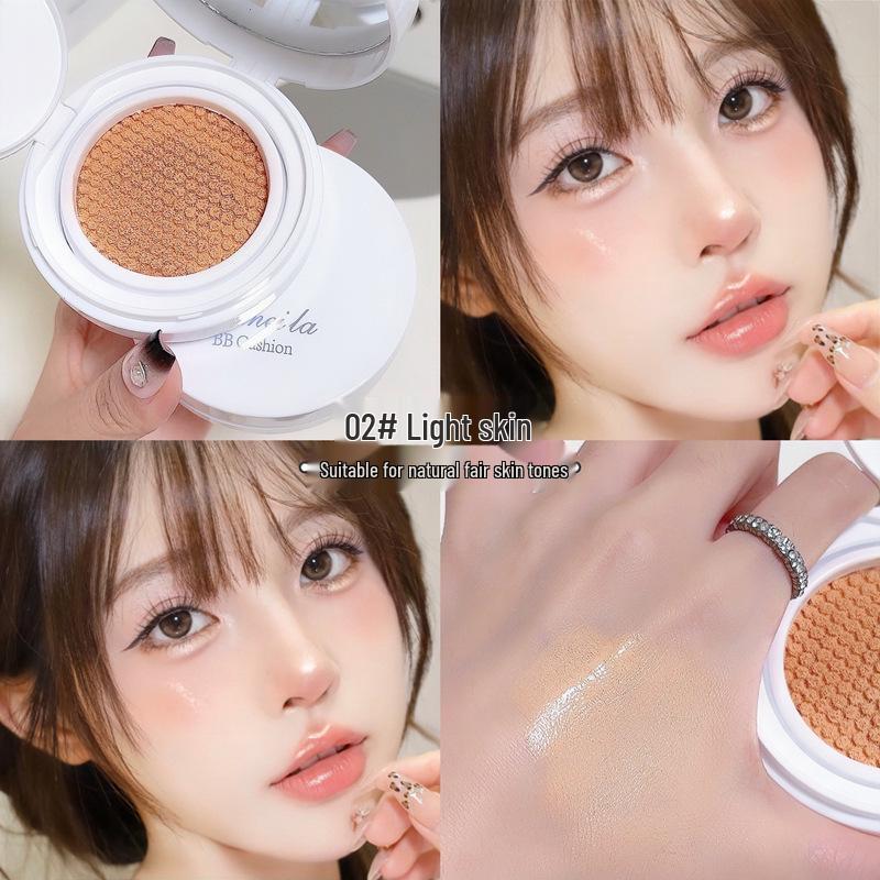 Lameila CC Cushion BB Cream Concealer: Skin Brightening & Moisturizing Foundation Stick.