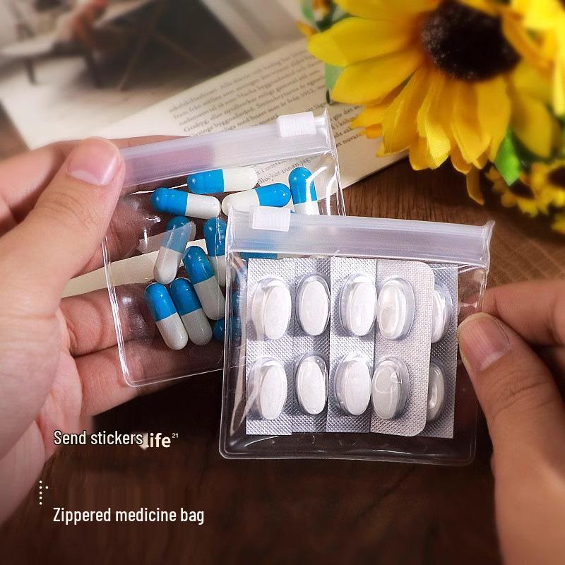 Exklusive Tragbare Mini-Pillen-Organizer-Taschen – Ideal für die Aufbewahrung von Medikamenten unterwegs