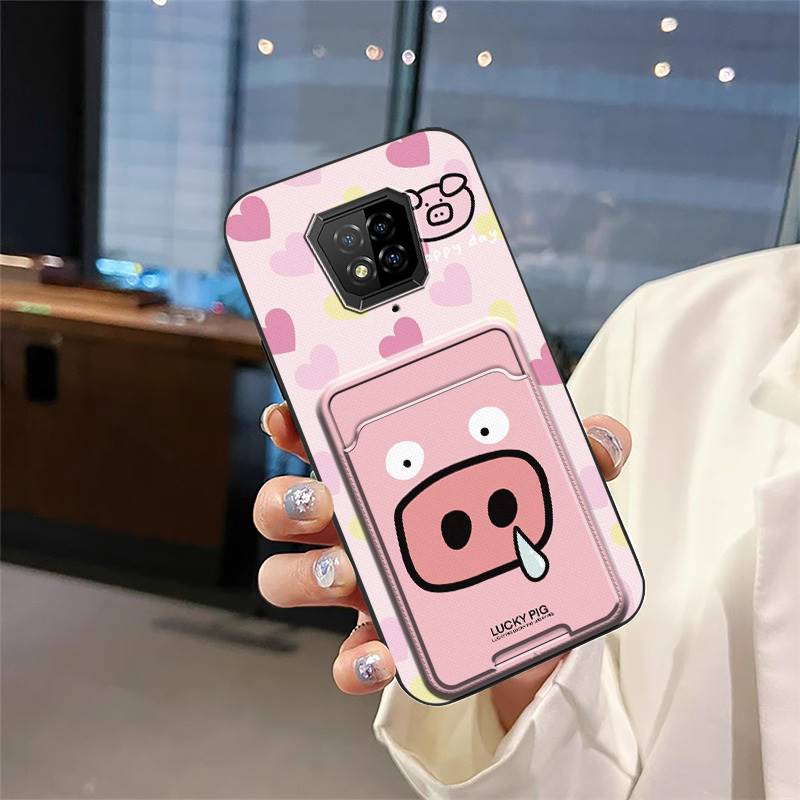 Card sleeve Cute Phone Case For Ulefone Armor8/8 Pro protective Waterproof Card bag Anti-dust Shockproof Fashion Design