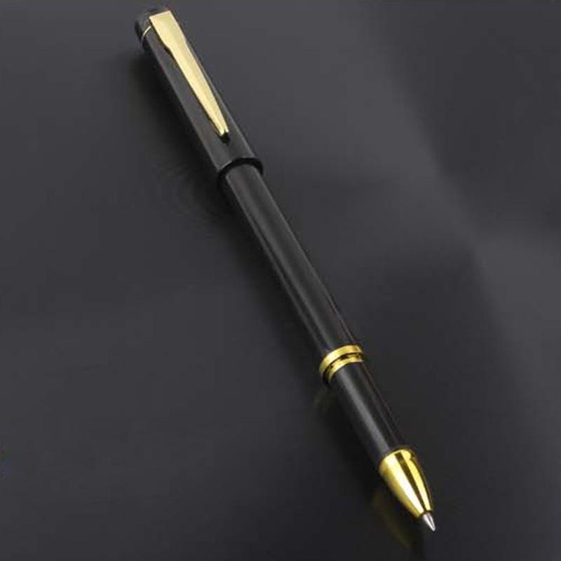 Kulspetspenna i metallklämma för kontor, signaturpenna för företag, födelsedagspresent till studenter, affärsman, signering