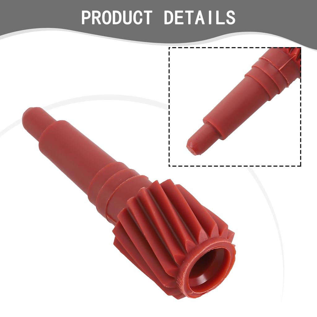 Speedometer Cable Drive Gear 171957821B For Golf 1.6 1.8 1982 ‑1992 Red Plastic For Golf MK1 / MK2 1980-1993 Car Repair Tools