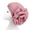 Big Rose Flower Head Wraps Headwear Nigerian Wedding Geles African Turban Caps  Party Headgear