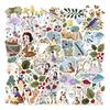 50pcs Snow White Cartoon Character Graffiti Stickers Waterproof Diy Decals For Laptop Phone Ipad Water Bottle Notebook Decor