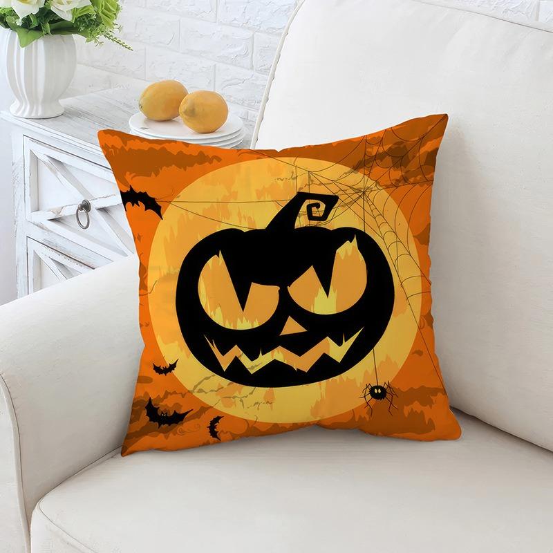 Декоративные наволочки для вечеринки в честь Хэллоуина подходящие для украшения дома гостиной дивана спальни 40x40cm 544₽