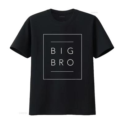 Big Brother Announcement T-Shirt Kleinkind Befördert zum Bruder Vintage-Waschung Leicht Streetwear Lässig Atmungsaktiv Designer-Kleidung