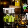 Ice Ball Mold Large Spherical Silicone Ice Ball Maker Fast Freezing Clear Bubble-Free Ice Ball Push-Release Ice Tray for Whiskey Wine Cocktails