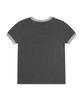 AAKAM Bad Horse Ringer Top (Dark Gray)