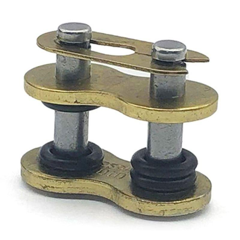 Gold Motorcycle Chain Buckle Modification O-Ring Joint Heavy Oil Seal Link Lock for DID428HV DID520HV DID525HV DID530HV