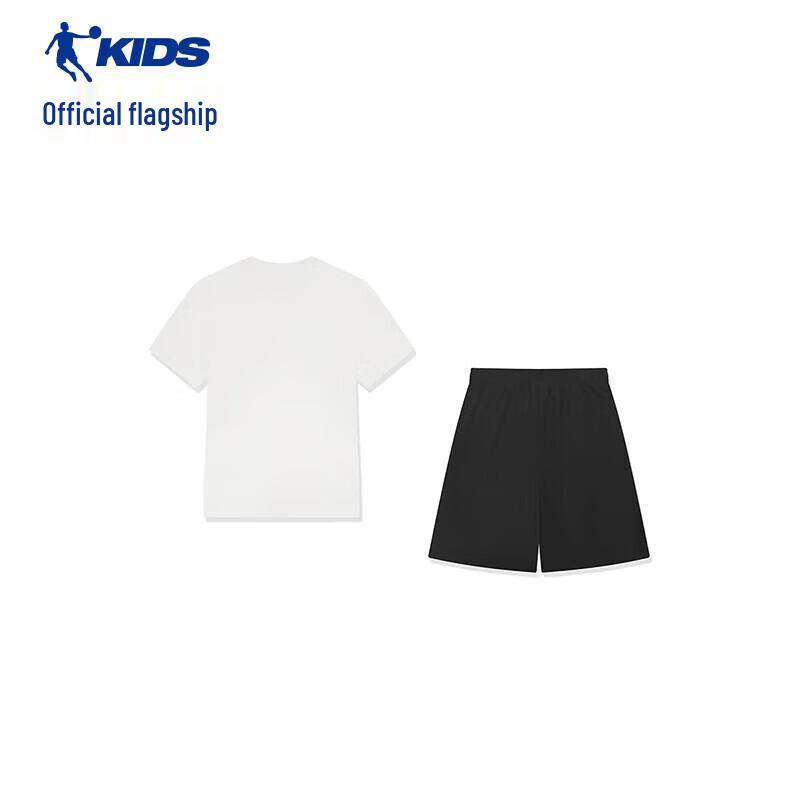 Qiaodan Unisex Kids' Summer Two-Piece Set