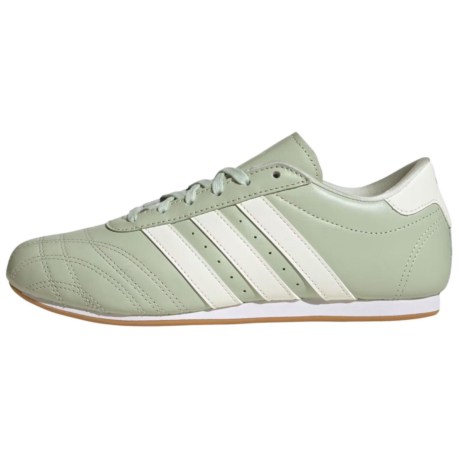 

Adidas Originals Taekwondo Anti Slip Wear Resistant Low Top Training Shoes Women s Green White Sneakers JS0710 36
