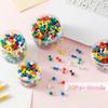 [TG835]100pcs/box Assorted Making Thumb Tacks Multicolor Plastic Tacks Push Pins Cork Board Office School Stationery Supplies