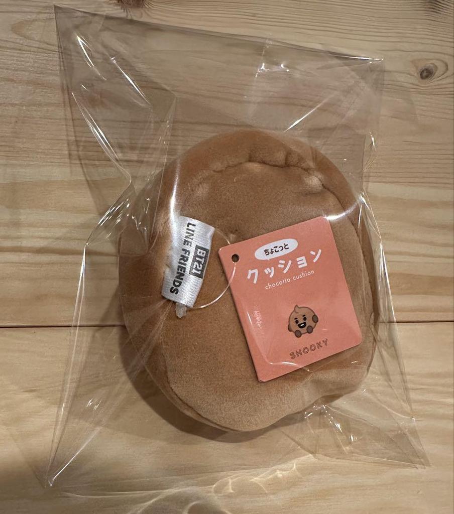 [USED] BT21 SHOOKY Plush Toy Small Cushion