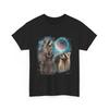 3 Racoon Moon Howling Raccoon Head Funny For Men, Women, Kid T-Shirt