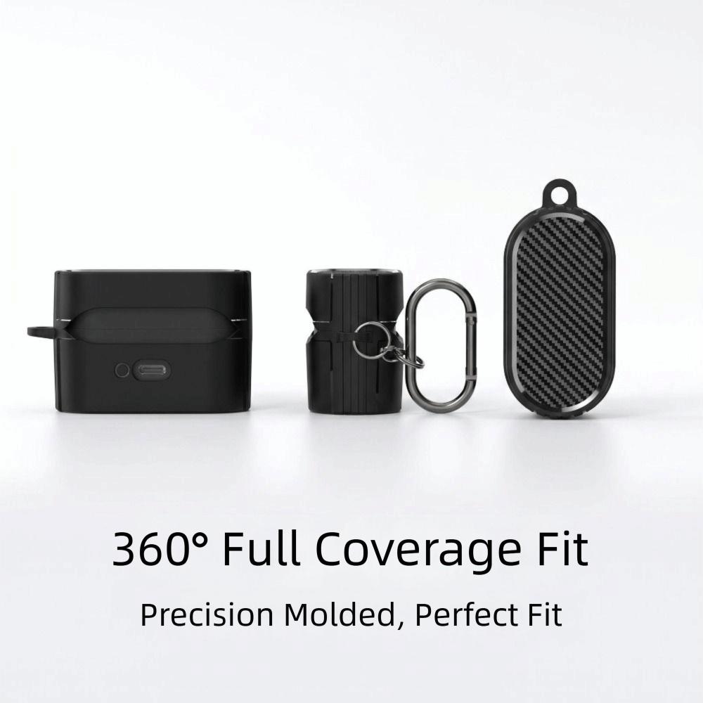 Magnetické pouzdro na sluchátka se vzorem uhlíkových vláken Prachotěsné příslušenství pro sluchátka Sony WF-1000XM6