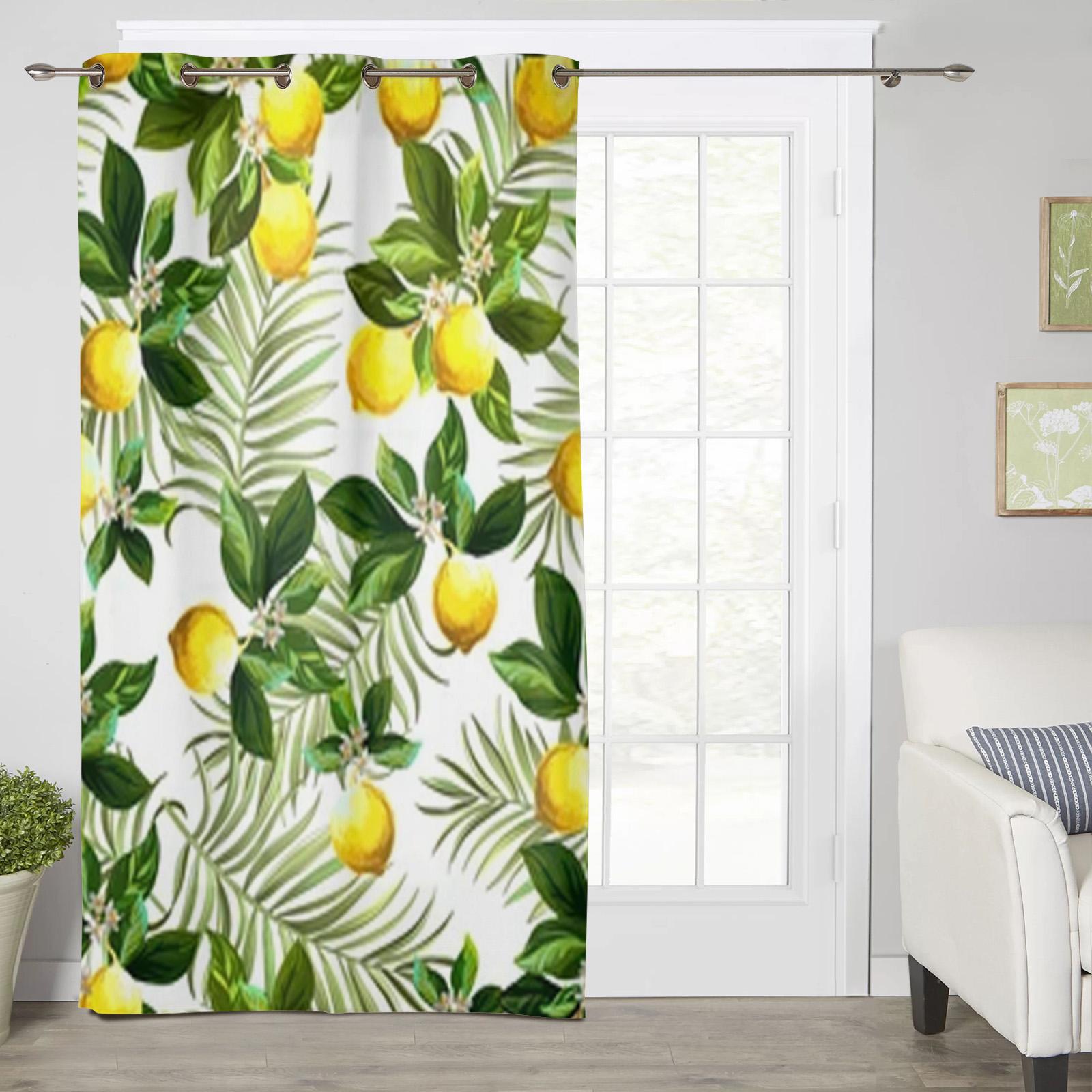 

Деревянная дверь, окно, занавеска, домашний декор, шторы для гостиной, спальни, кухни, занавеска, панель 135W x 60H(cm)