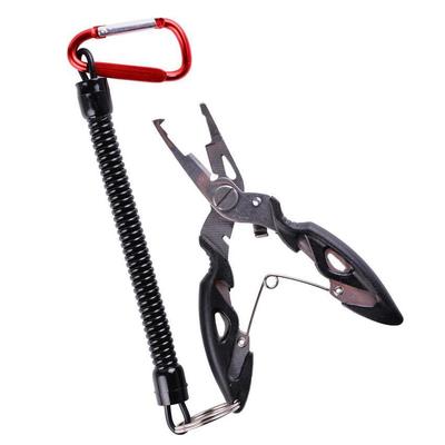 Multifunctional Fishing Tool Accessories Fishing Tackle Pliers Vise Knitting Scissors Fish Pliers