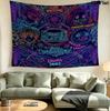 Arazzo da Parete Demon Slayer Appeso Estetico alla Parete Coperta in Tessuto Stampato Arazzi Decorativi per Camera da Letto Soggiorno Decorazione per la Casa