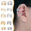 C-Shaped Clip Earrings Non-Piercing Ear Clip Earrings Gifts Jewelry Accessories  Daily Wear
