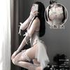 Sexy Lingerie Sexy Elastic Romantic Bridal One-piece Net Suit Uniform Stockings One