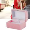 Jewelry Ring Box Case Pendant Gift Storage Display Organizer Accessory (Pink)