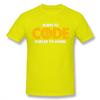 Computer Programmer Tee Shirt Born To Code Forced To Work Design Graphic Print T Shirt Nice Birthday Gift For Boyfriend Husband