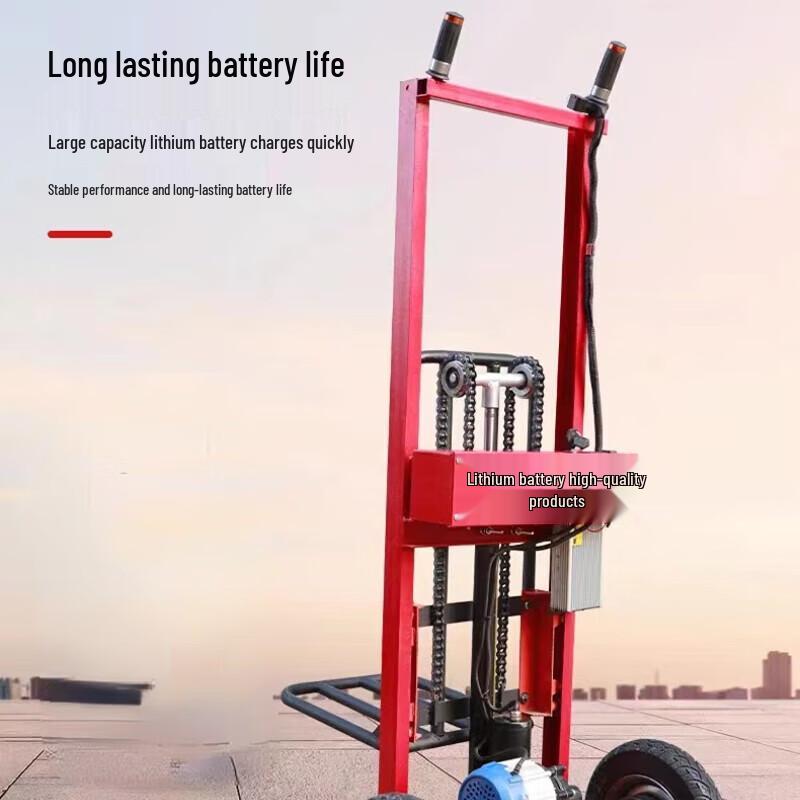 JZDASI Full Electric Pallet Stacker with 1.2m Lift CN plug (adapter included)