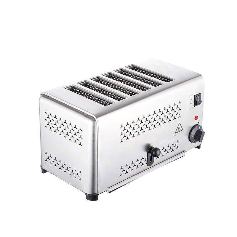 Commercial Toaster Oven: 4-Slice & 6-Slice Bread Maker for Home Use—Perfect for Toasting, Sandwiches, Breakfast, Baking, and Roujiamo