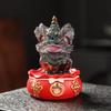 Guochao Color-Changing Lion Dance Tea Pet