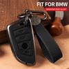 Car Accessories Zinc Alloy Leather Key Case Cover Chain for BMW X1 X3 X4 X5 F15 X6 F16 G30 7 Series G11 F48 F39 520 525 F30 118i