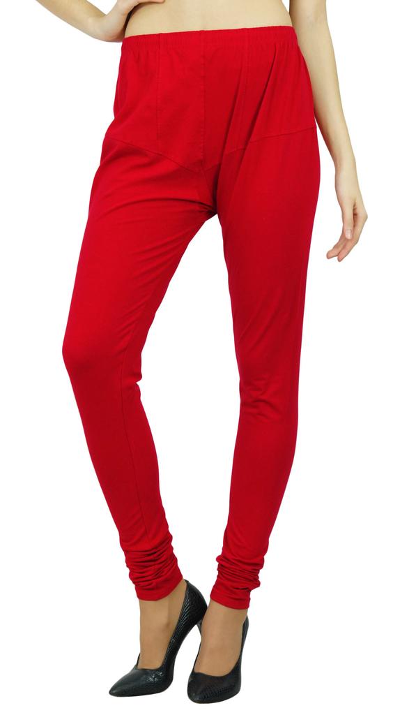 Atasi Women's Full Length Soft Cotton Leggings Stretchy Bottom Pants Free