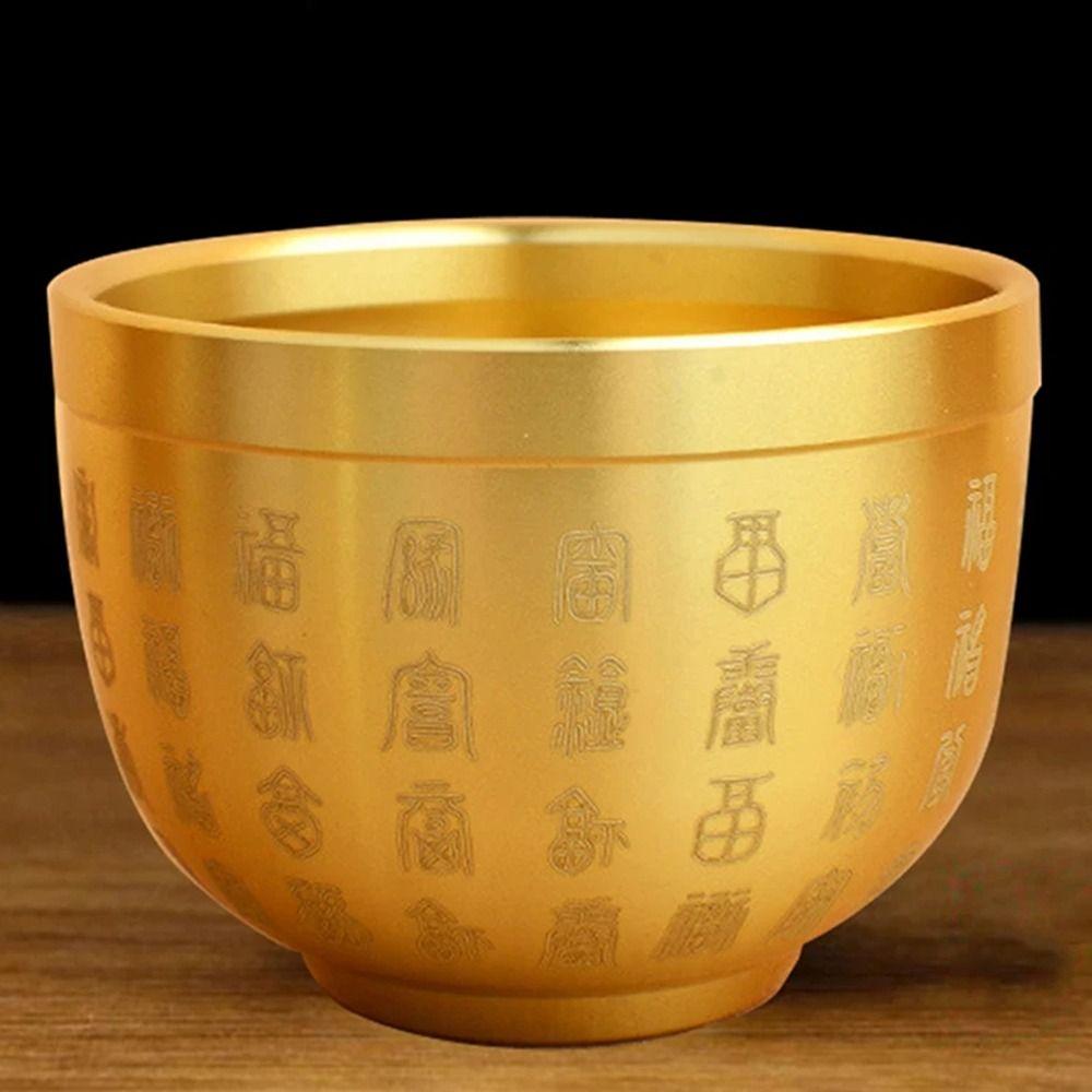 1Pcs 4.5-7cm Baifu Rice Cylinder Wealth Attracting Baifu Jar Cup  Study Decoration Gift