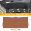 For Toyota Crown Kluger 2026-2026 Car Trunk Door Anti Kick Pad Tailgate Anti-Scratch Protector Cargo Liner Interior Accessories