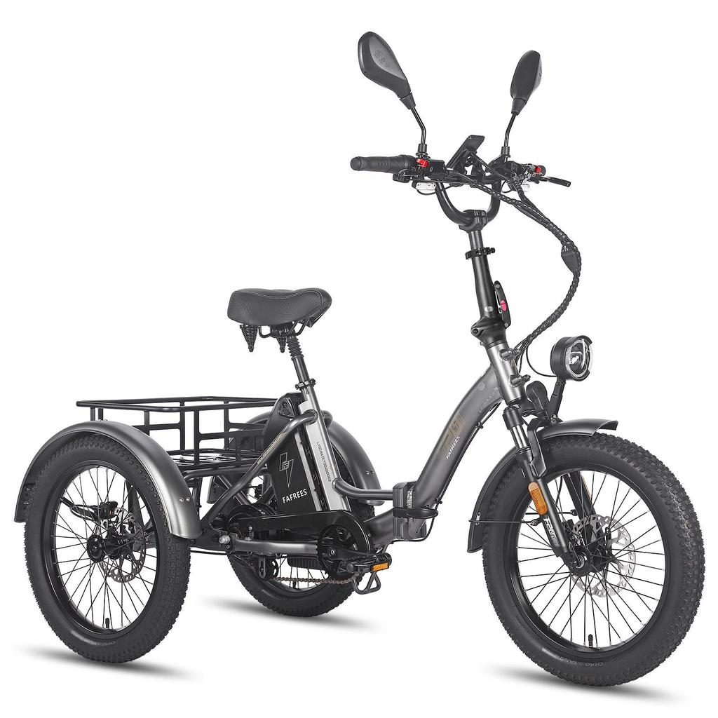 Elektrofahrrad Fafrees 20" 750W Motor Elektrisches Lastenrad 48V 21AH Höchstgeschwindigkeit 30km/h City Ebike Für Erwachsene Zuladung 180kg F20 Mate