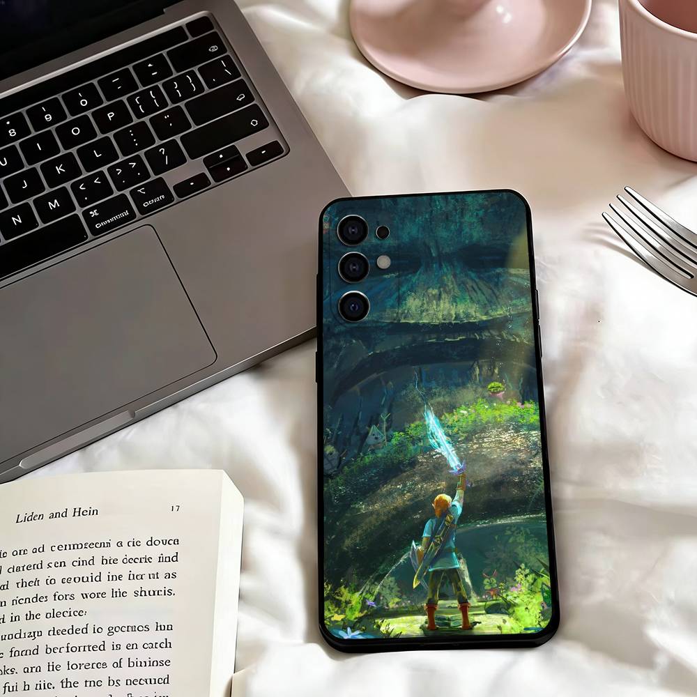 Game The Legends Of Z-Zelda Phone Case Black Silicone Soft For Samsung S25,S24,S21,S22,S23,S30,Ultra,S20,Plus,Fe,Lite