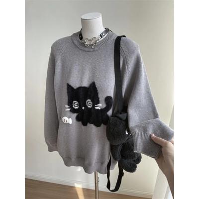 Sweater for Women Winter Thickened Pullover Warm Knitted Stretchy Long Sleeve Oversize Jumper Sweater Tops