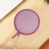 Portable Round Foldable Hand Fans Fruit Style Cartoon Pocket Fans Foldable Design Round Shape Cooling Fans Summer Events