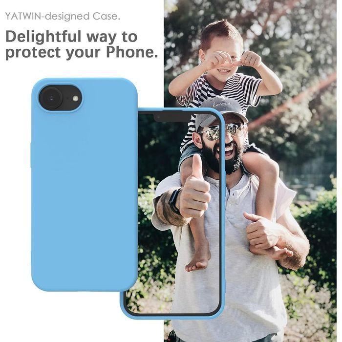 Coque de protection - BOOLING - pour iPhone 16e - Silicone Antichoc - Anti-Rayures - Bleu