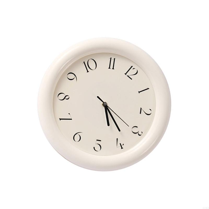 62KD Wall Clock Fashion Silents Modern Creative Rustics Decorative Clock Small Clock for Dining Room Home Office Bathroom