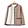 Langsha Women's Fleece-Lined Thick Cardigan Sweater