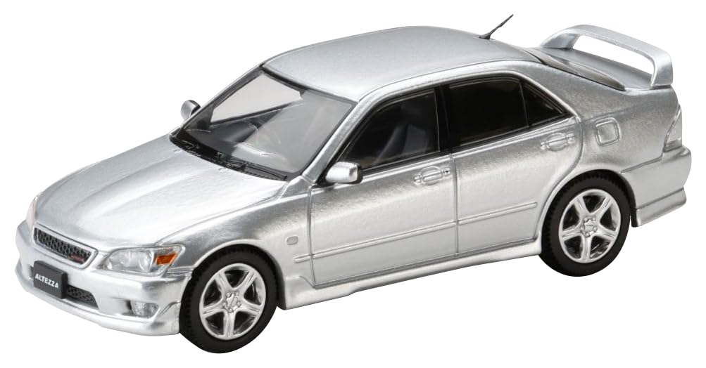 scale Toyota Altezza RS200 1998 with factory silver metallic 1/64 (E10) options,
