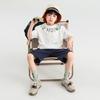 DuoDuoJia Boys' Cooling Letter Print Short Sleeve T-Shirt