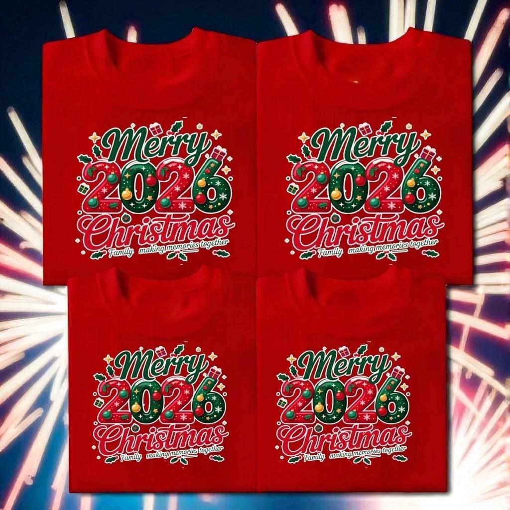 

SoftWhimsy Christmas unisex short sleeved top with Christmas tree pattern, comfortable and fashionable T-shirt 5XL