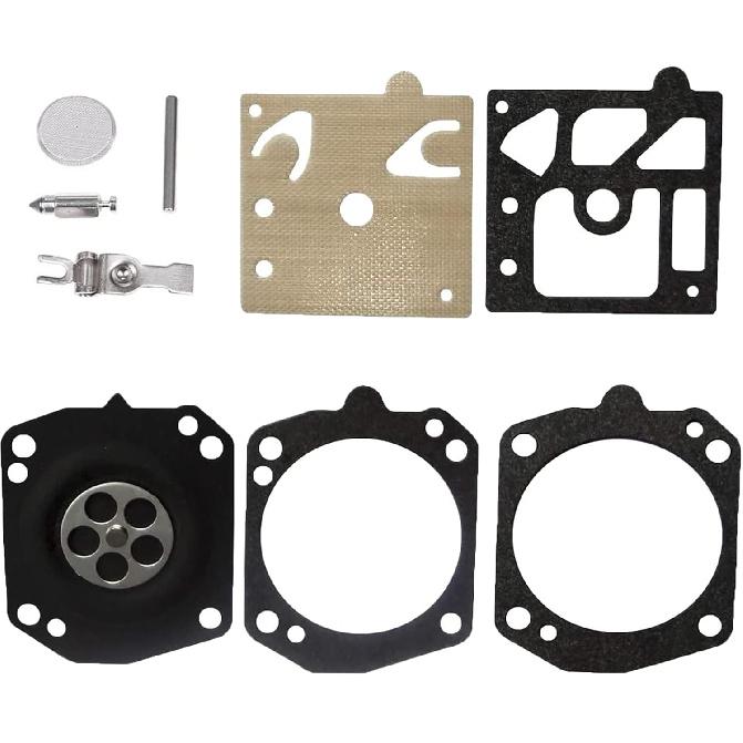 K20-HD Carburetor Repair Rebuild Kit Compatible with Husqvarna 371K EPA 375K 375 For Walbro HD-20 HD-25 HD-30 HD-39 HD-40 HD-41