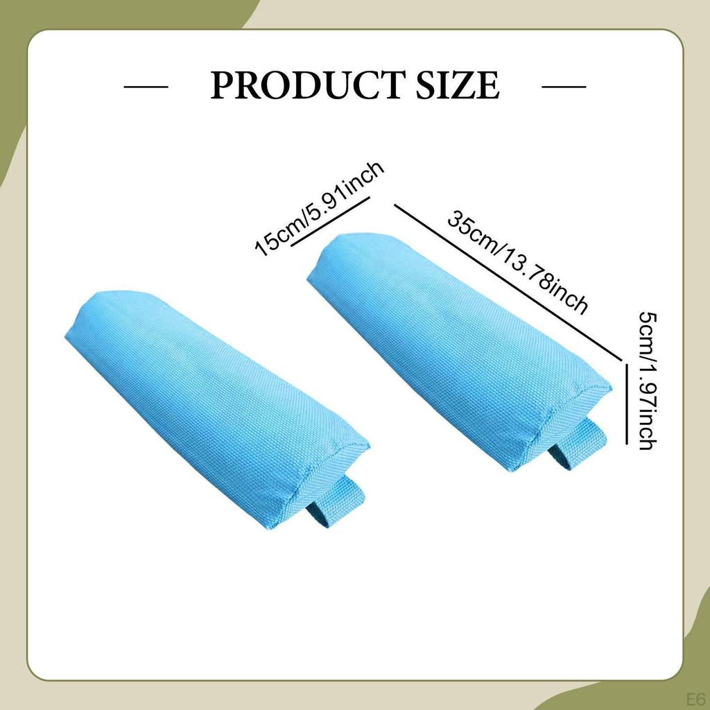 2 Pieces Head Pillows Headrest Replacement Comfortable Portable ,Multiuse Neck Cushions