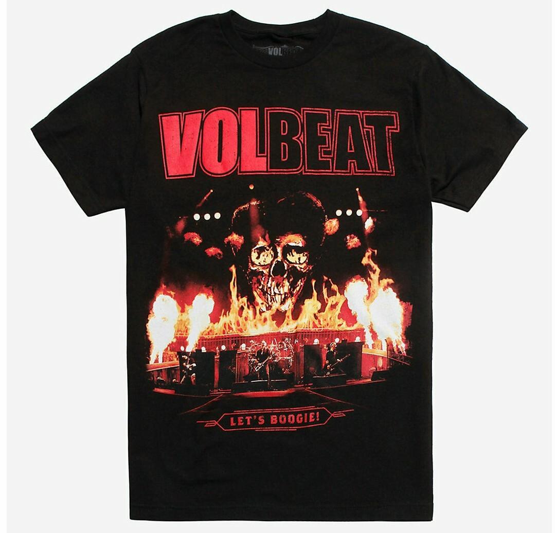 Official Band Volbeat Let Boogie Tee Shirt New S