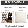 1/4Pcs Halloween Pillowcase, Halloween Ghost Pumpkin Cushion Cover, Decorative Sofa, Living Room, Bedroom Cushion Cover