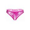 Sexy ženy, krajkové, měkké, rozkrokové kalhotky G-string spodní prádlo dárek