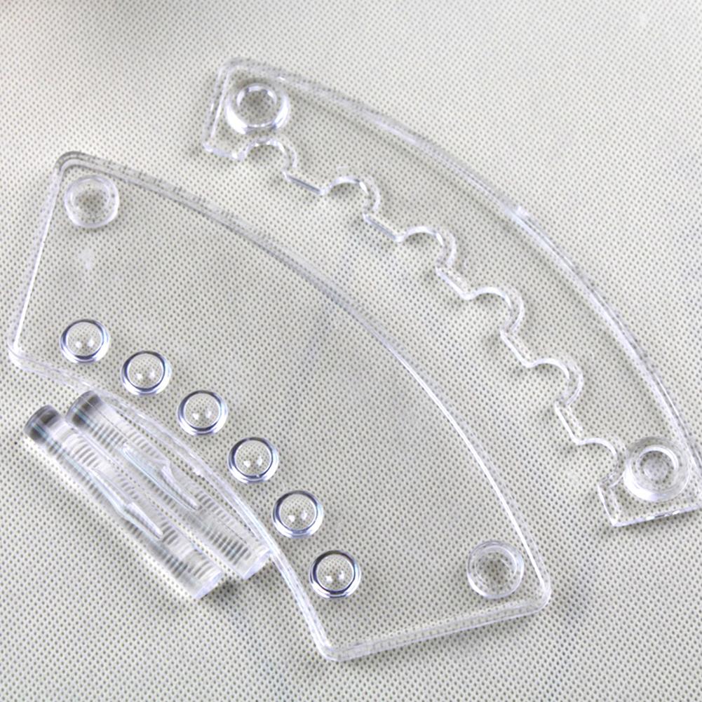 Pen Display Stand Multifunctional Stable Transparent 6 Positions Pen Holder Makeup Brush Rack Organizer for Shop