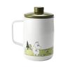 Fuji Enamel Oil Pot, 1.1L, Moomin Olive Design, MTG-OP1.1L